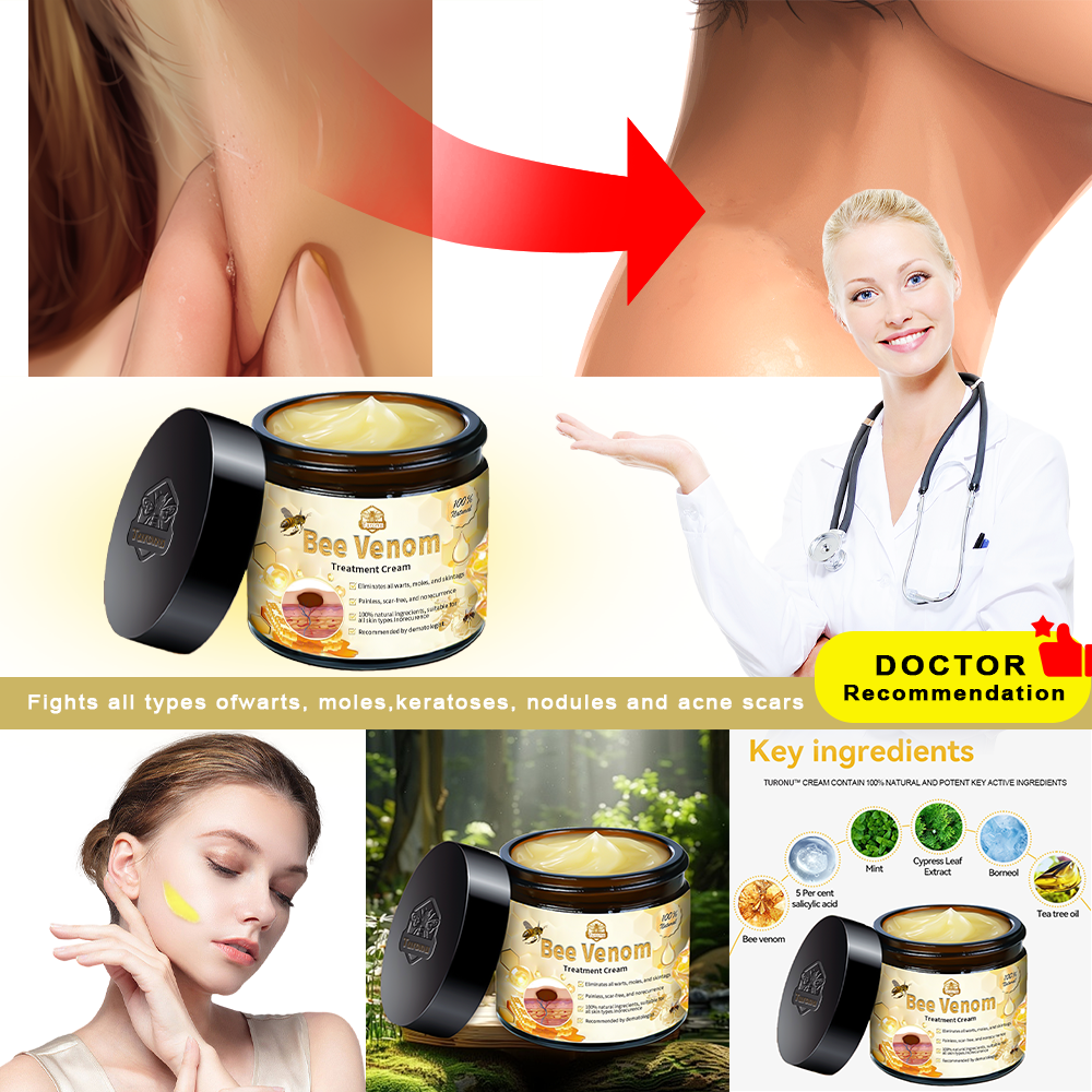 𝑇𝑢𝑟𝑜𝑛𝑢™ Bee Venom Skin Treatment Cream💧